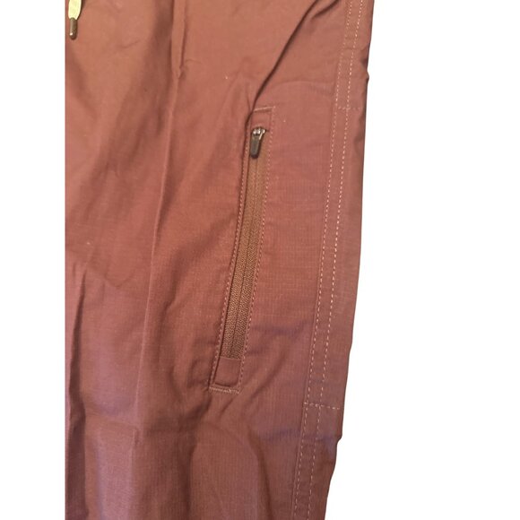 Vuori Mens XL Burgundy Organic Cotton Blend Casual Pants Drawstring Lounge - Picture 3 of 6